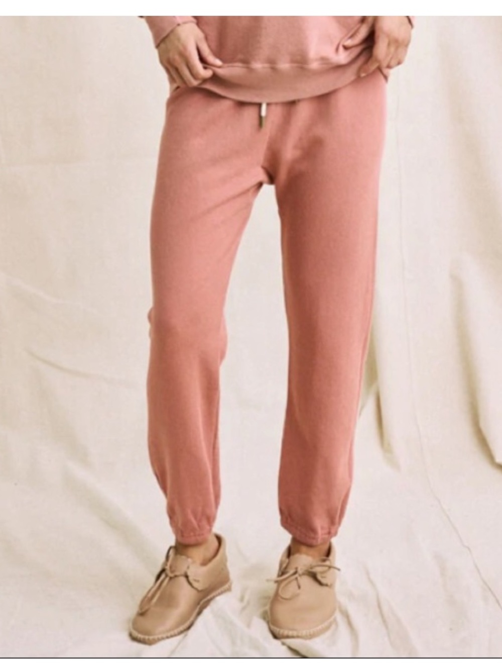 The Great Stadium Sweatpants Rosette, Size 3 US Large, Pull-On Joggers Crop